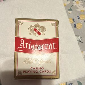 Aristocrat Club Special Casino Playing Cards Jumbo Index Tech Art - collectors